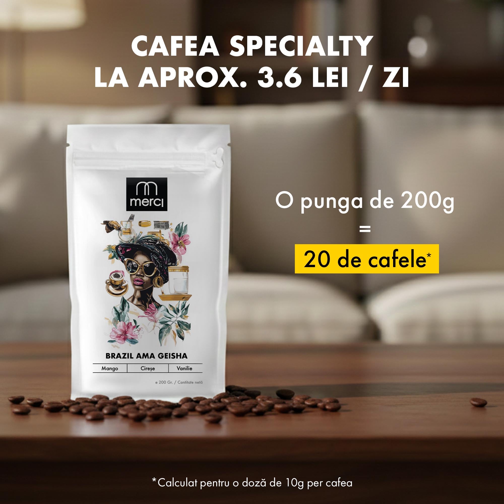 Brazilia Ama Geisha | 200 Gr. | Supernatural