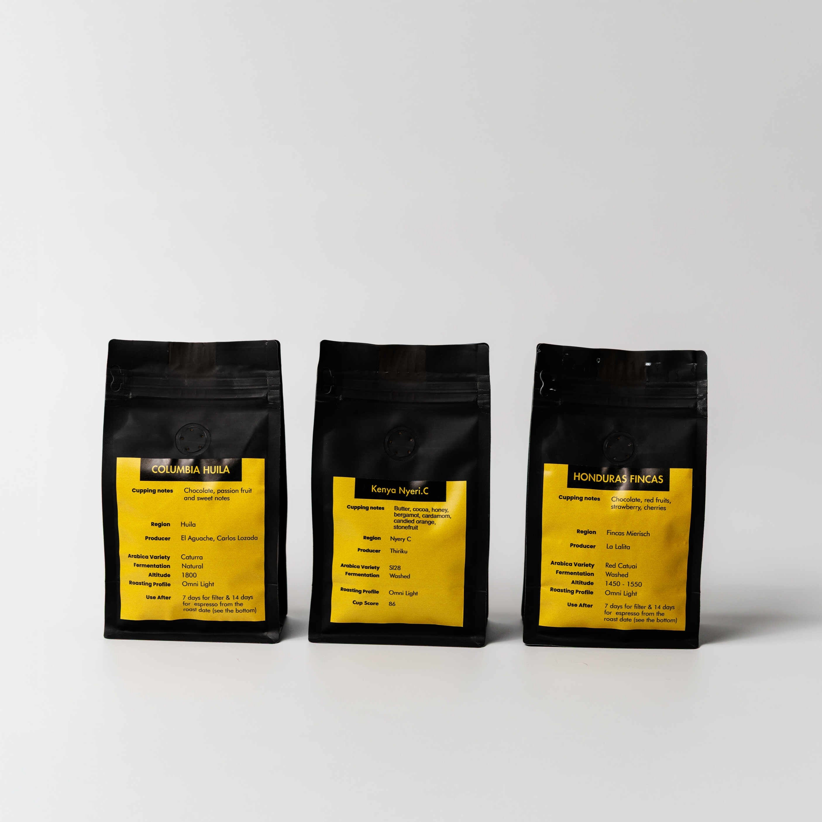Trio Mediterana - 3 x 250 Gr. | Tasting Notes Predominantly Fruity